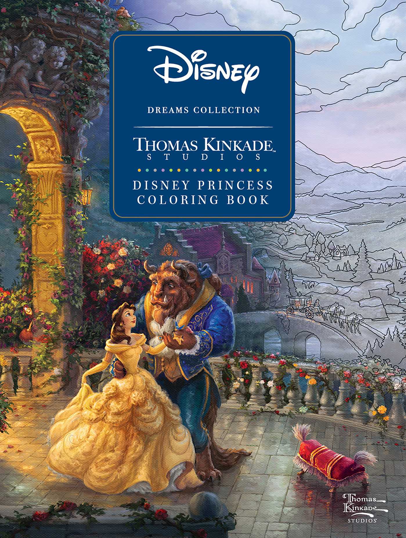 Disney Dreams Collection Princess Coloring Book
