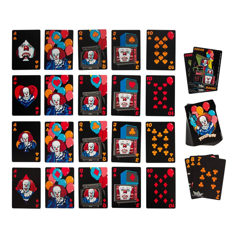Pennywise Playing Cards in a Tin
