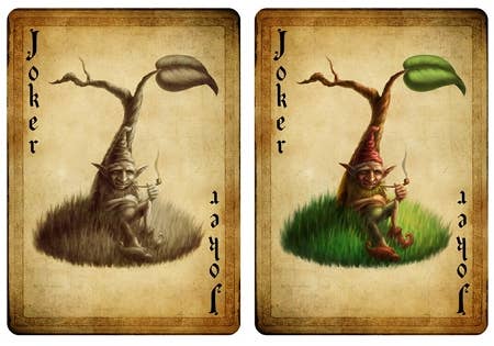 Bicycle Gnomes Playing Cards