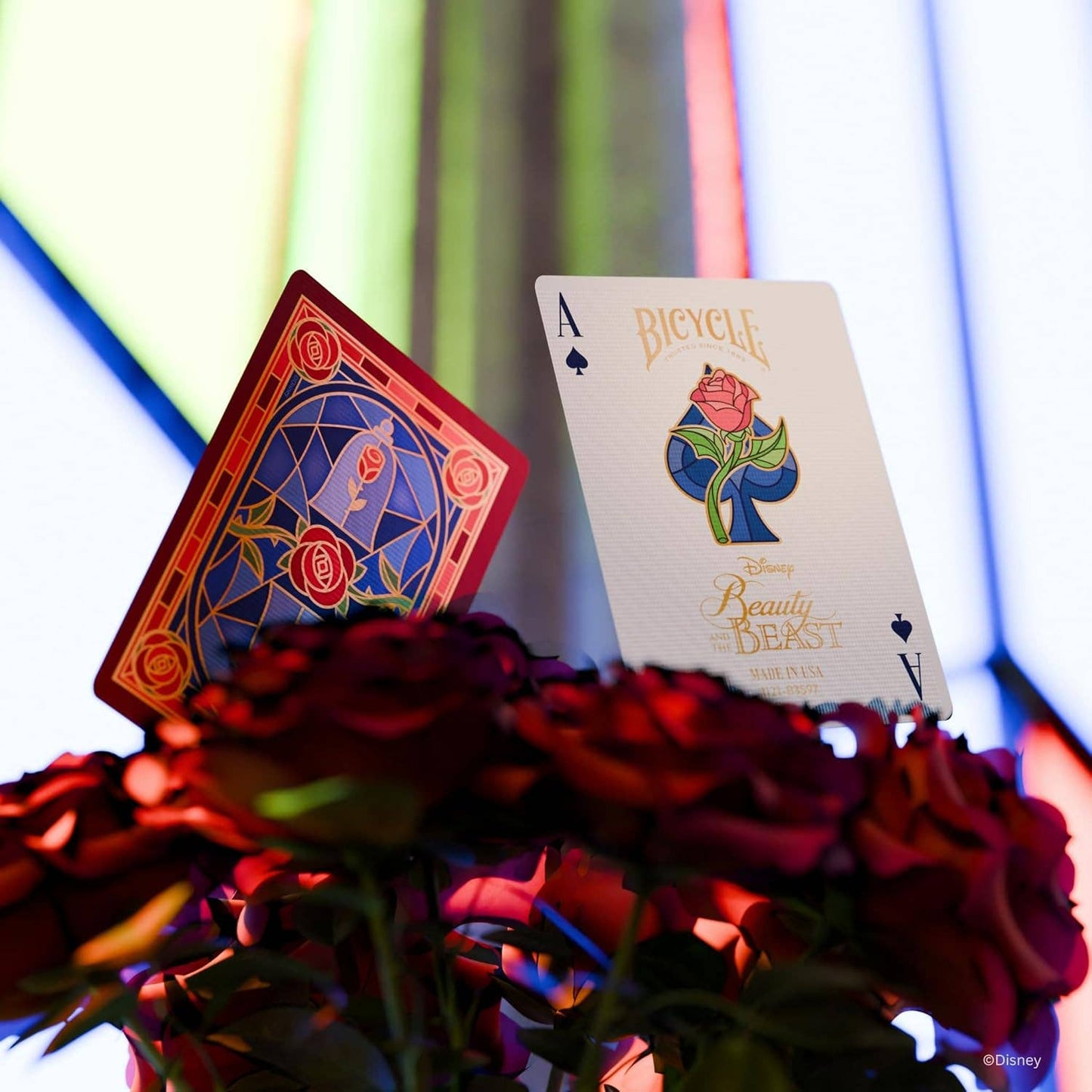 Disney Beauty and the Beast Playing Cards Deck Bicycle
