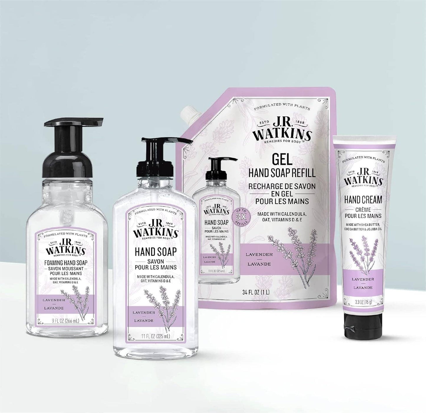 Natural Moisturizing Hand Cream Lavender 3.3 Oz.