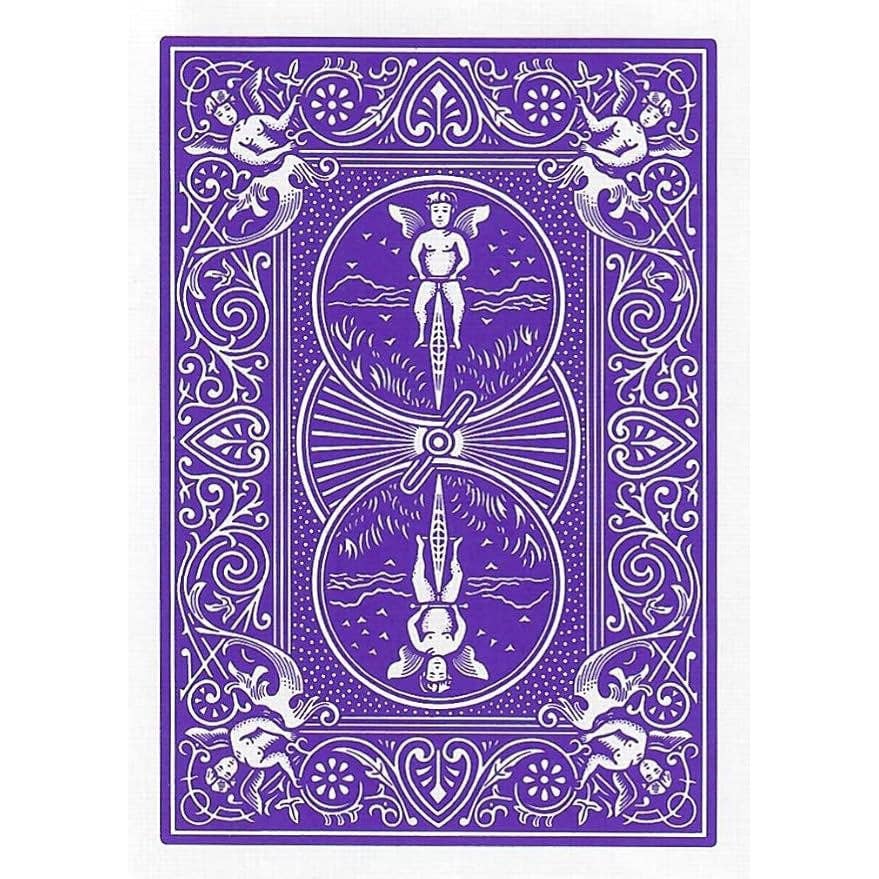 Bicycle Rider Back Playing Cards (Violet)