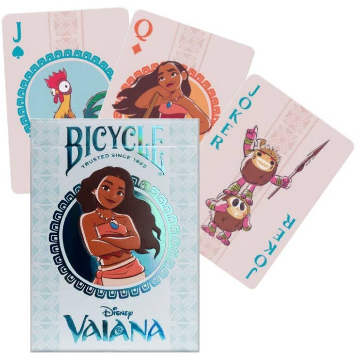 Disney Vaiana Playing Cards Bicycle
