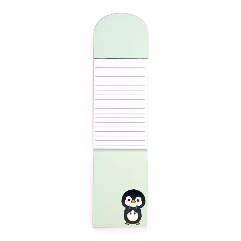 Adoramals Penguin Flip Open Shaped Memo Pad