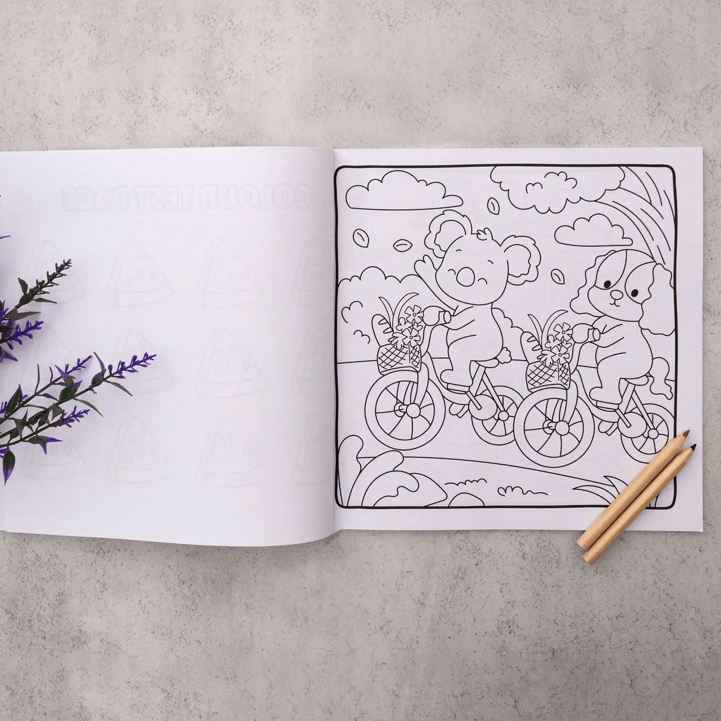 Summer Moments Colouring Book
