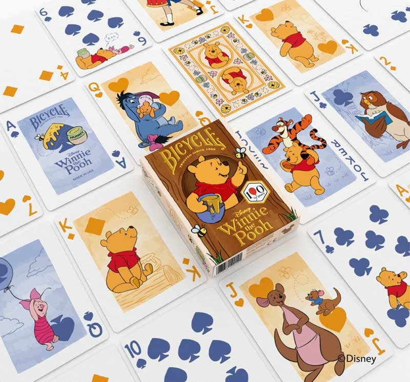 BICYCLE DISNEY WINNIE THE POOH PLAYING CARDS