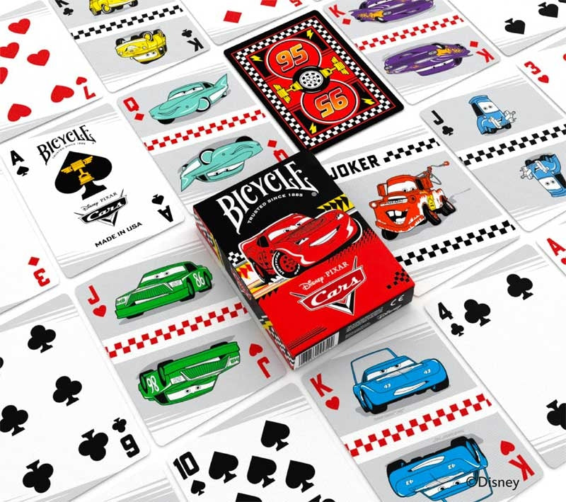 BICYCLE DISNEY CARS PLAYING CARDS