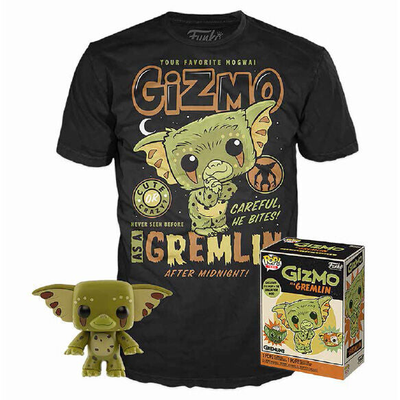 POP figure set & Tee Gremlins Gizmo Exclusive XL