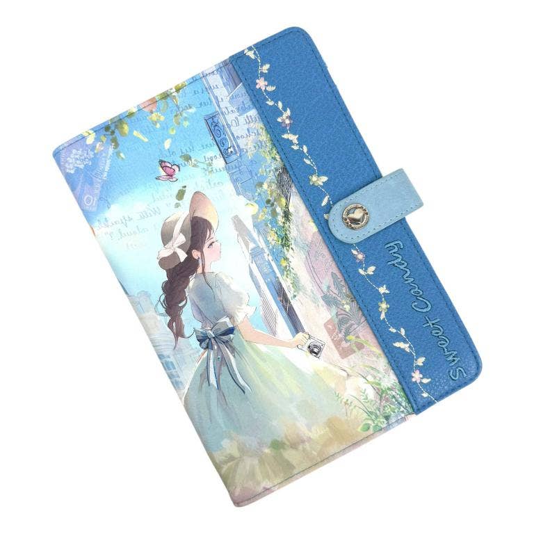 Sweet Candy Notebook-Diary, Ring-Bound with White Pages C504-04