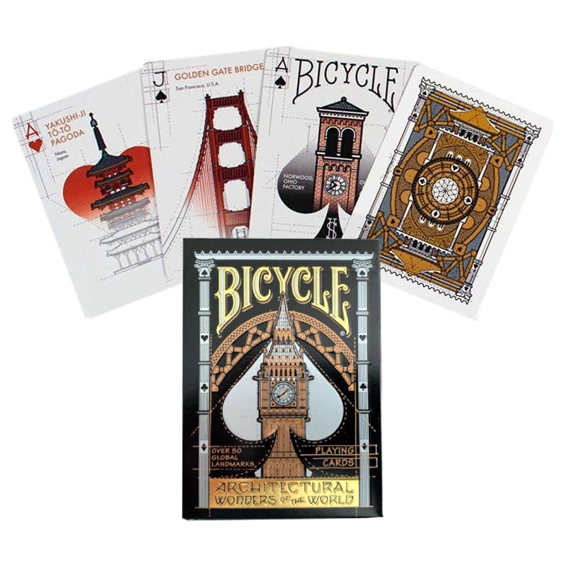 Bicycle Architectural Wonders Of The World Cards