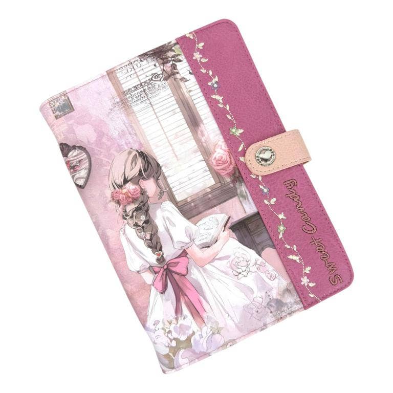 Sweet Candy Notebook-Diary, Ring-Bound with White Pages C504-04