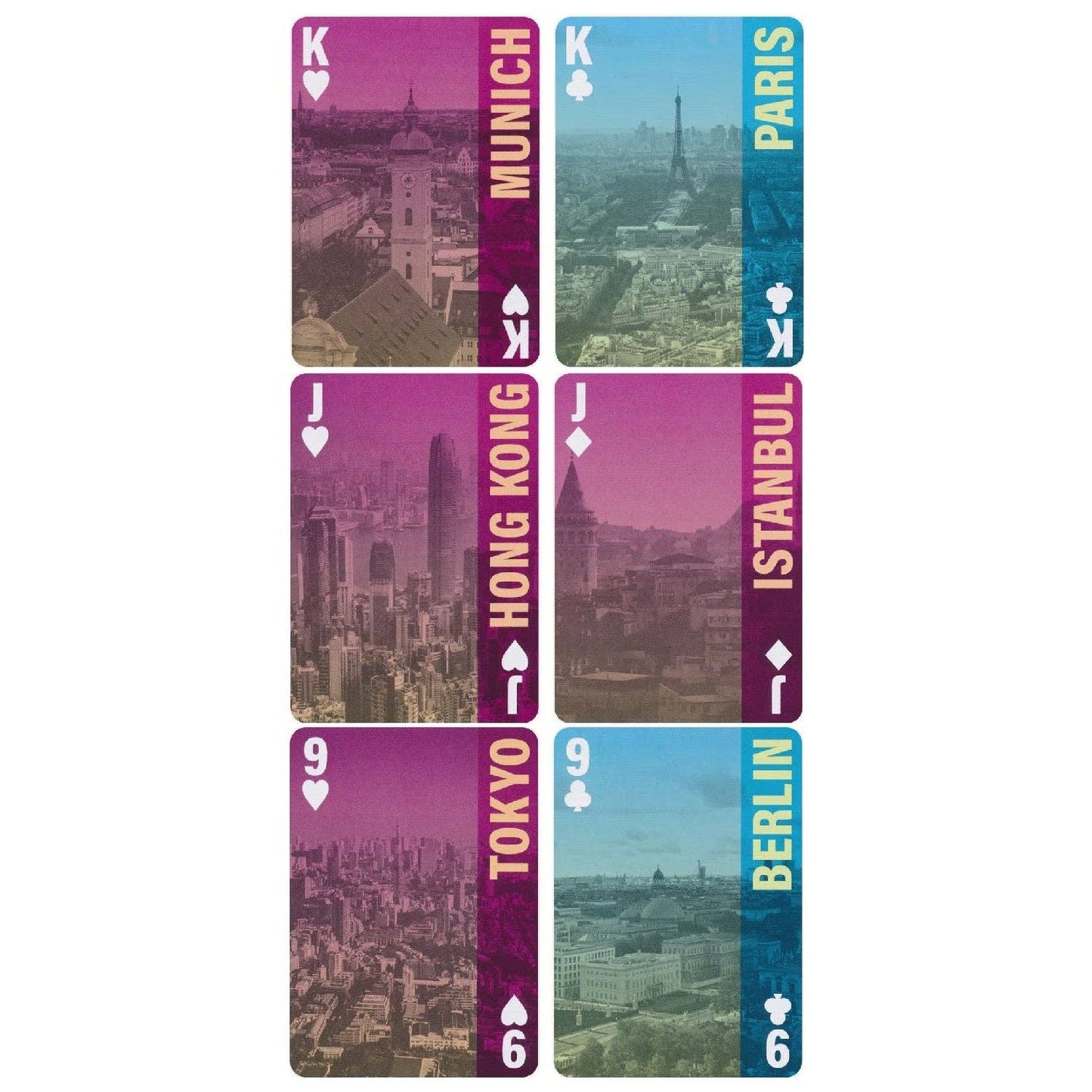 Cities of the World Playing Cards Deck Bicycle