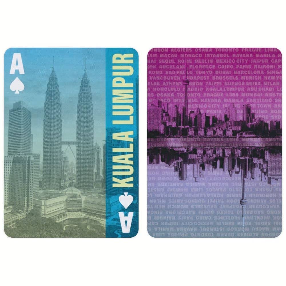 Cities of the World Playing Cards Deck Bicycle