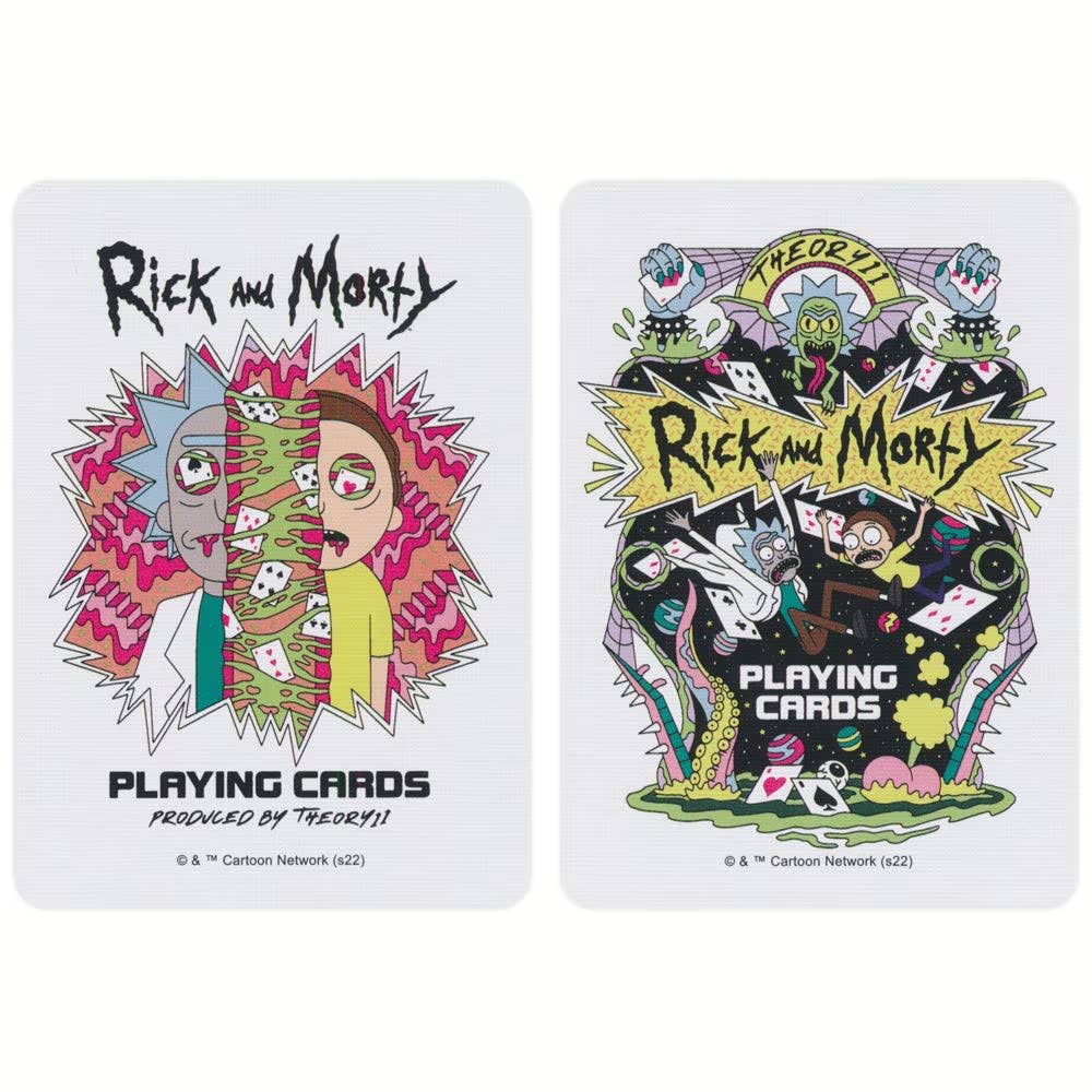 Rick And Morty Playing Cards Theory11
