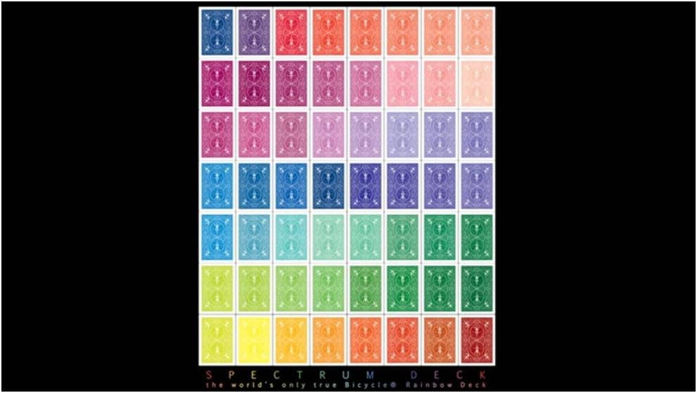 Bicycle Spectrum Playing Cards Deck
