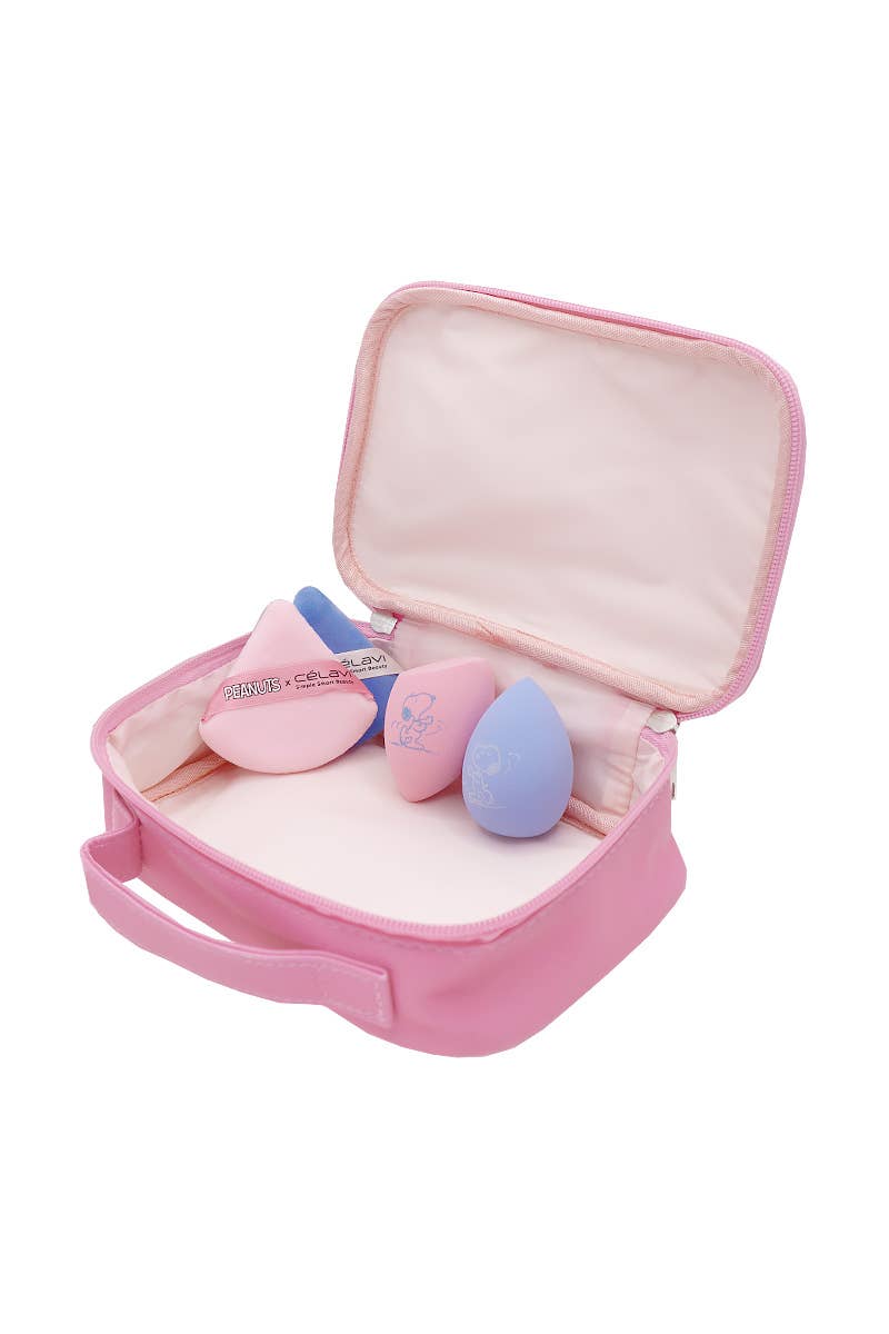 Celavi P46019 Peanuts Snoopy Blender Set & Makeup Pouch - 12