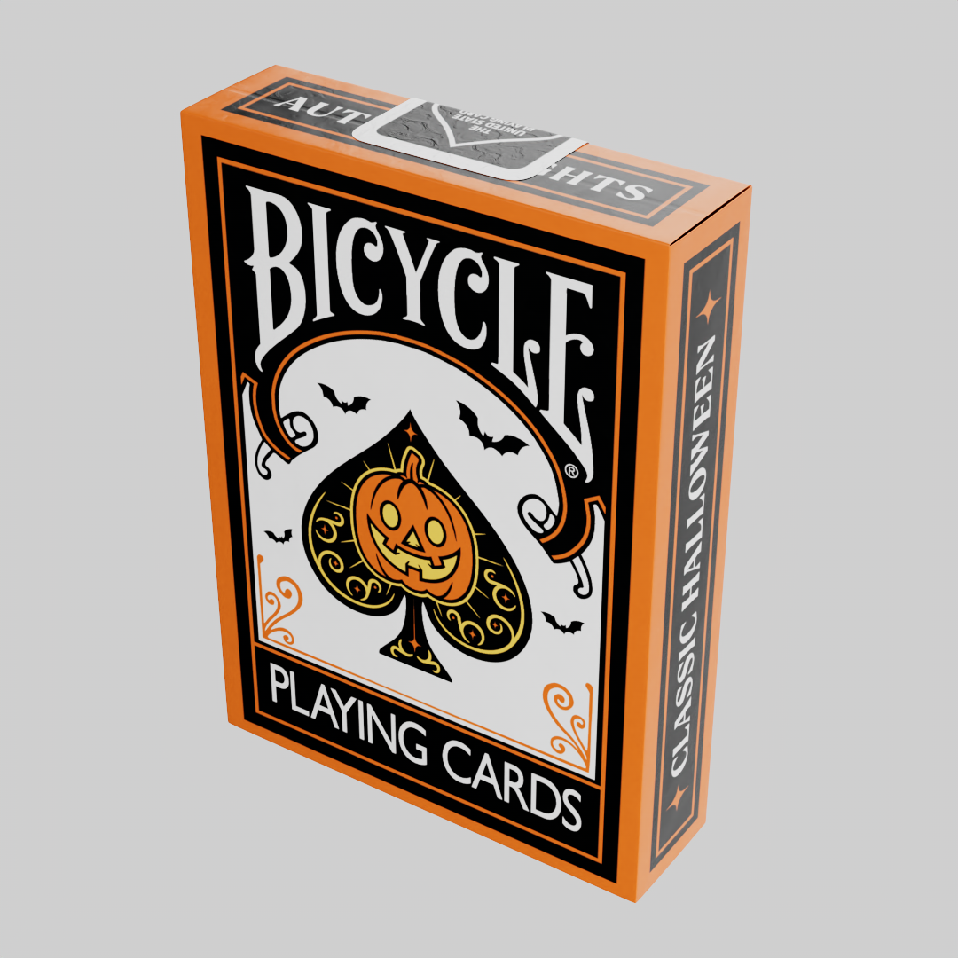 Bicycle Classic Halloween Playing Cards – Orange Edition