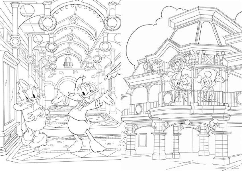 Disney: Disneyland Paris Colouring Book