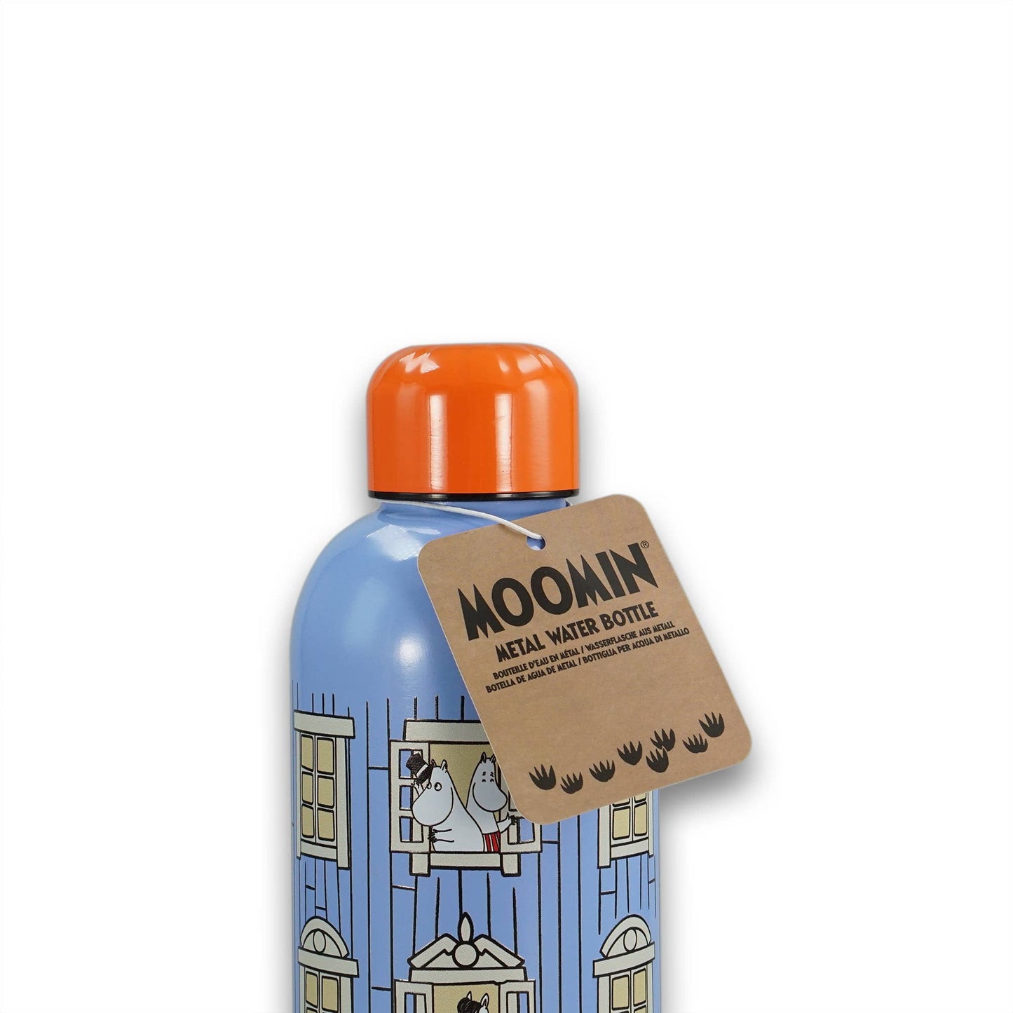 Water Bottle Metal (500ml) - Moomin (House)