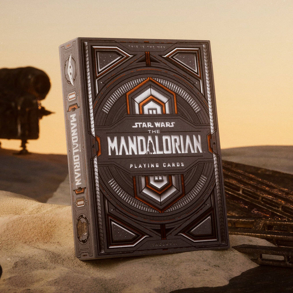 Mandalorian V2 Stars Wars Playing Cards Theory11