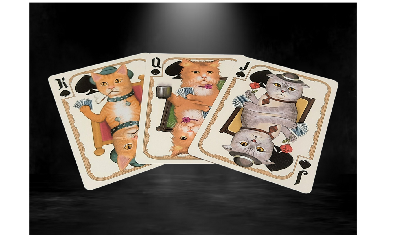 Bicycle Poker Cats V2 Playing Cards