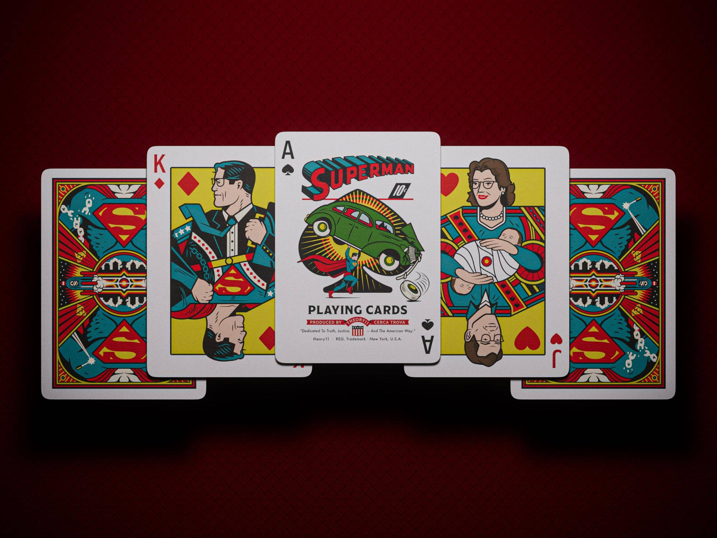 Superman Playing Cards Theory11