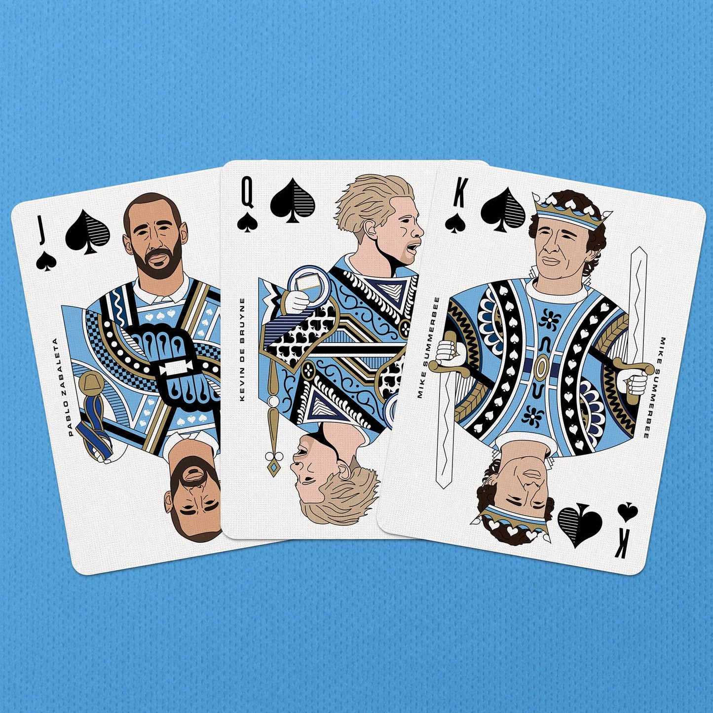 Man City Playing Cards