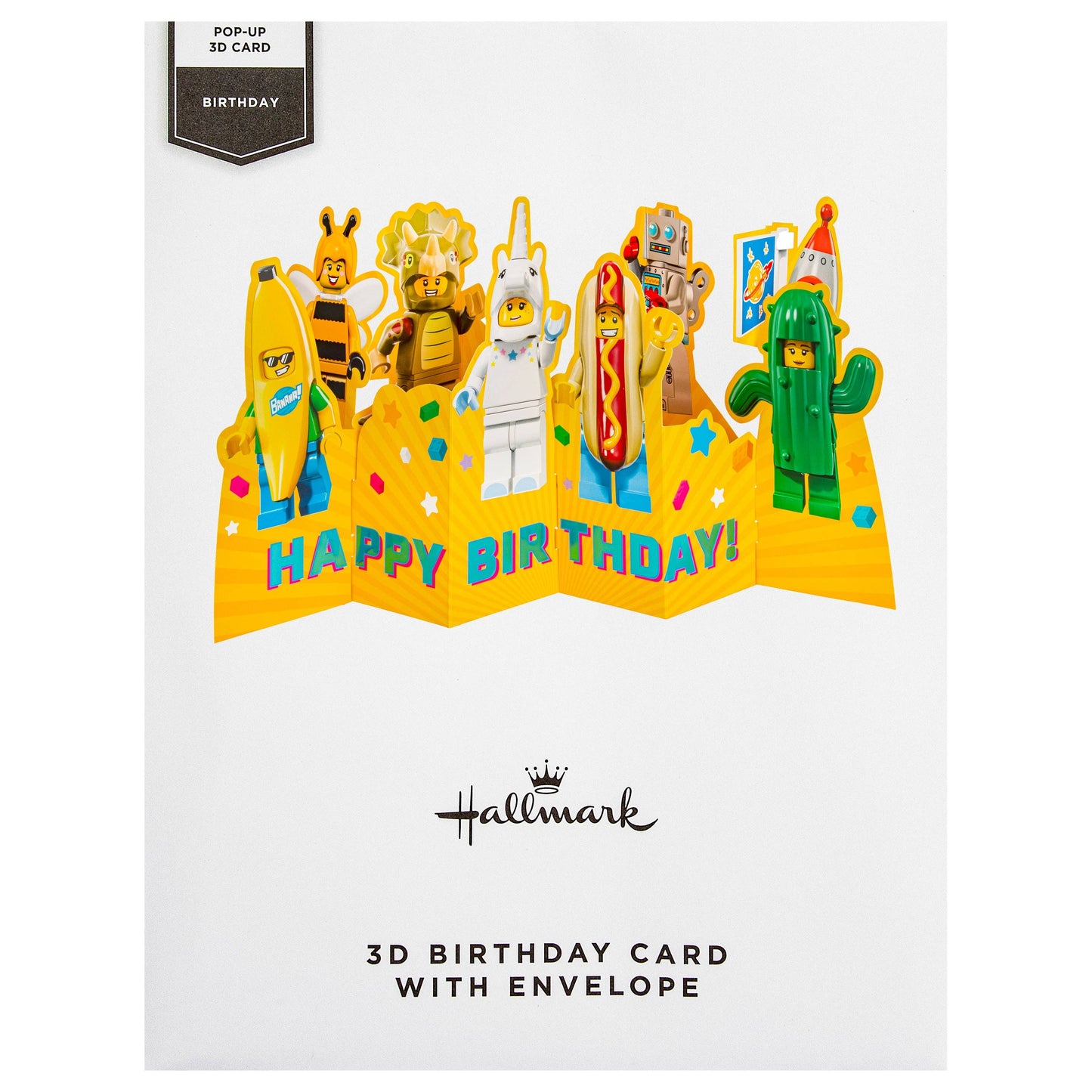 Birthday Card - 3D & Pop-Up LEGO® Characters Design