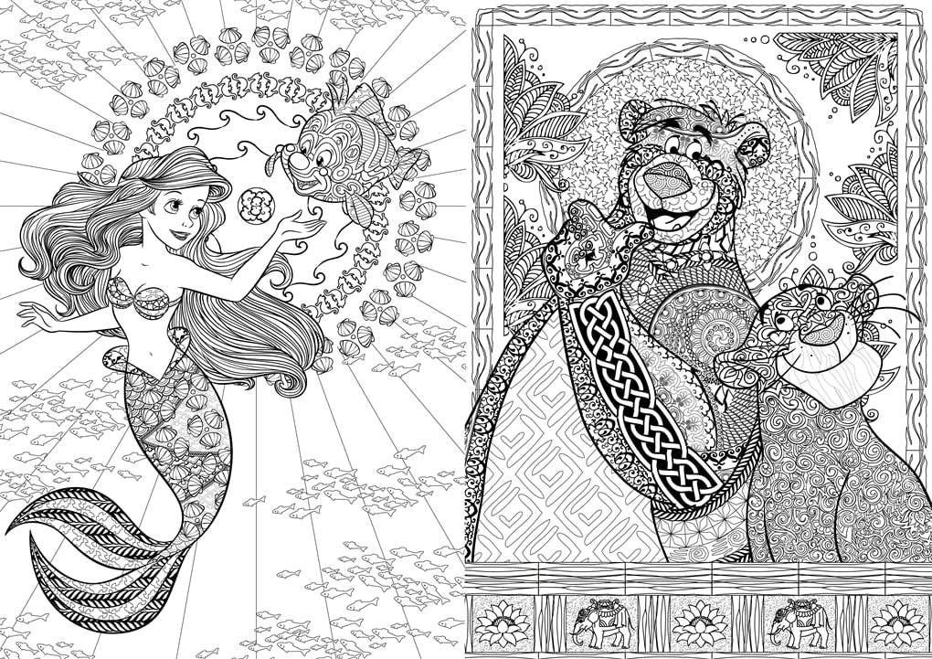 Disney: Animals Colouring
