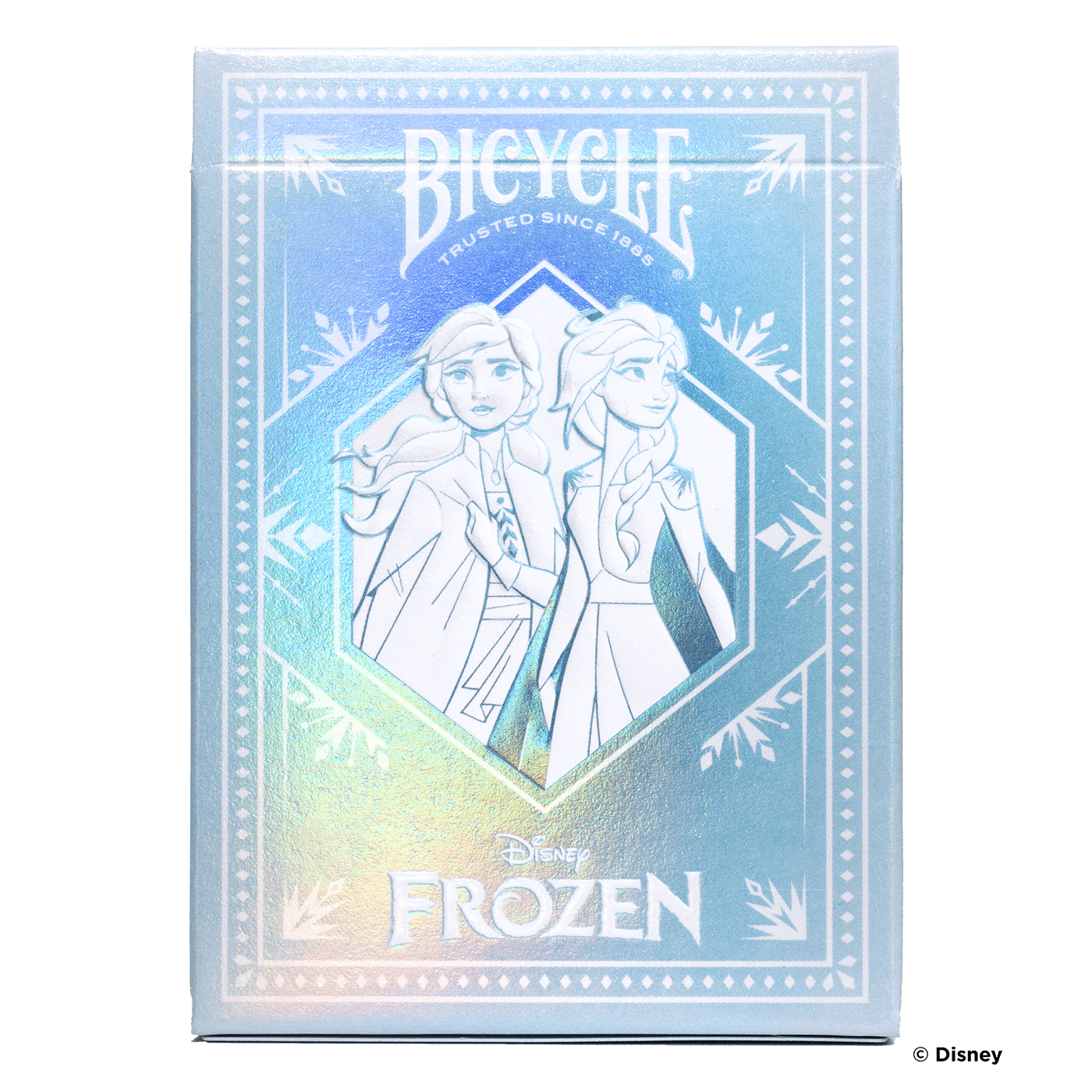 Bicycle Disney Frozen Blue Playing Cards