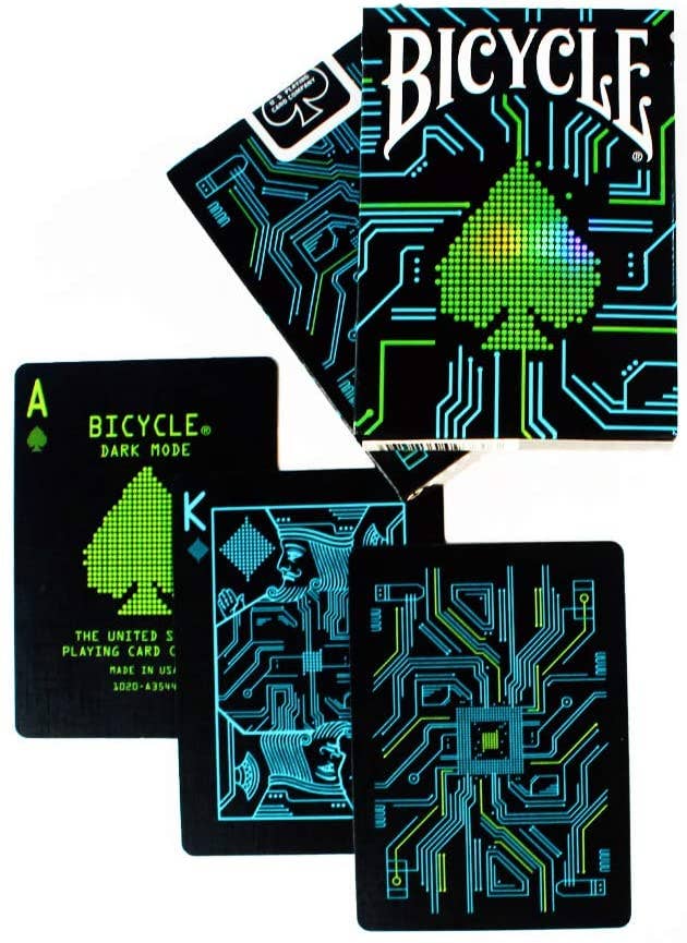Bicycle Dark Mode Cards
