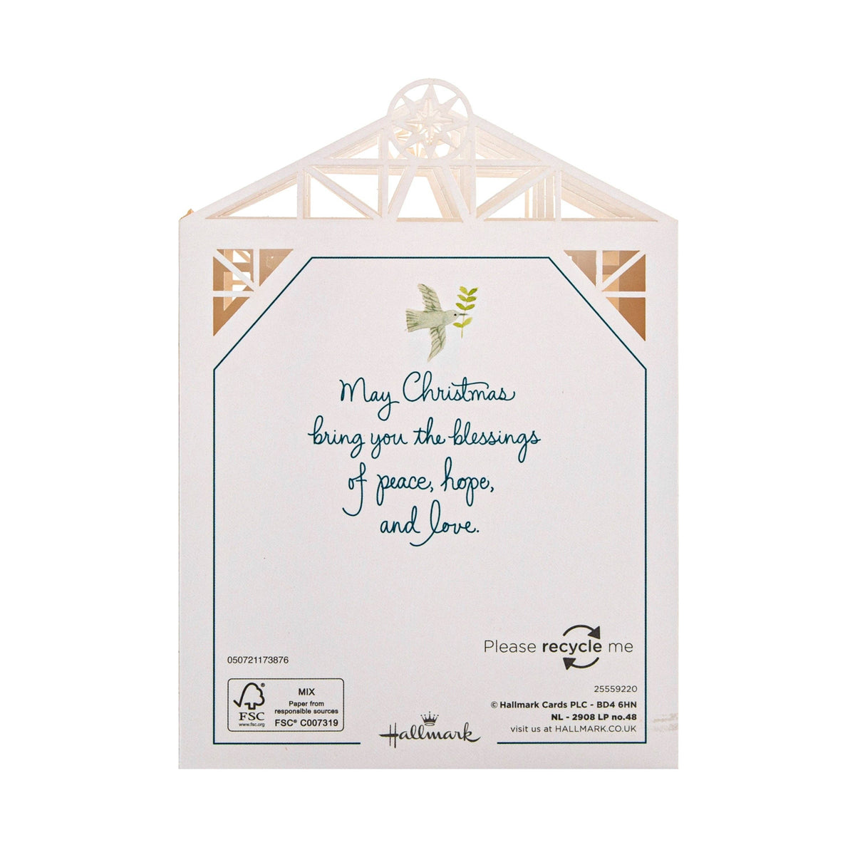 Christmas Paper Wonder Card - 3D Pop Up Nativity Scene