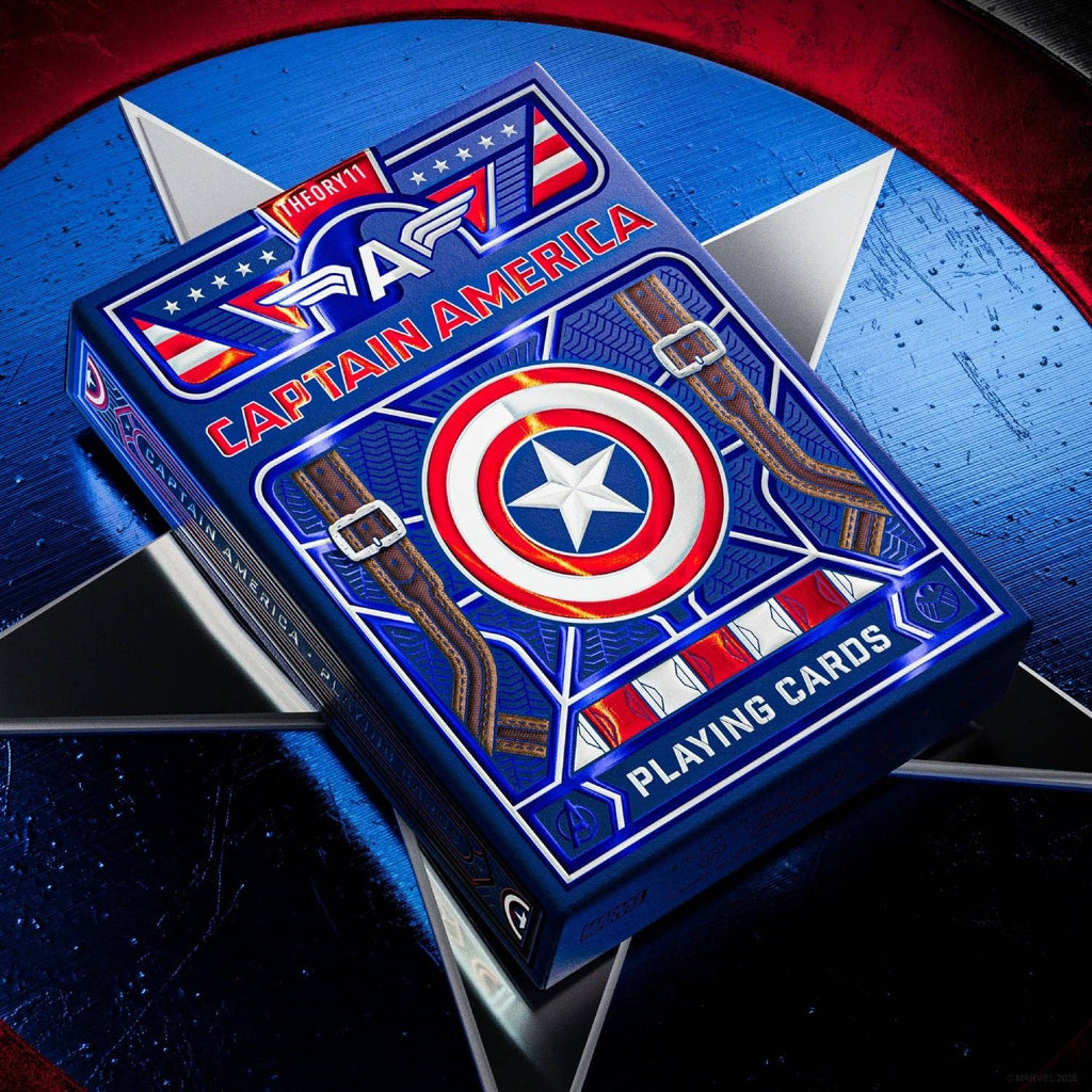 Captain America Playing Cards Theory11