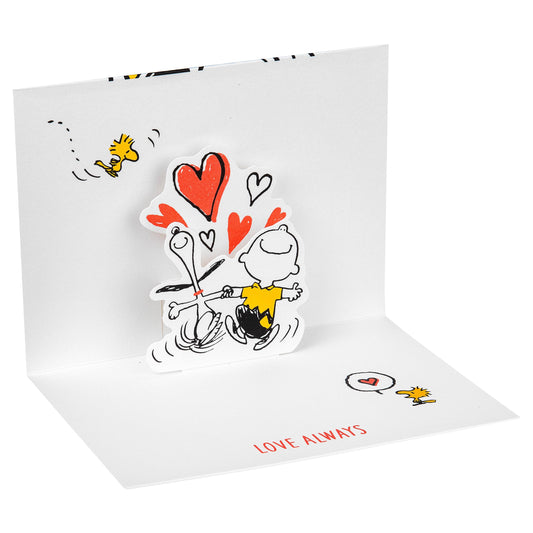 Pop-Up Any Occasion Card - 3D SNOOPY & Charlie Brown Pop-Up