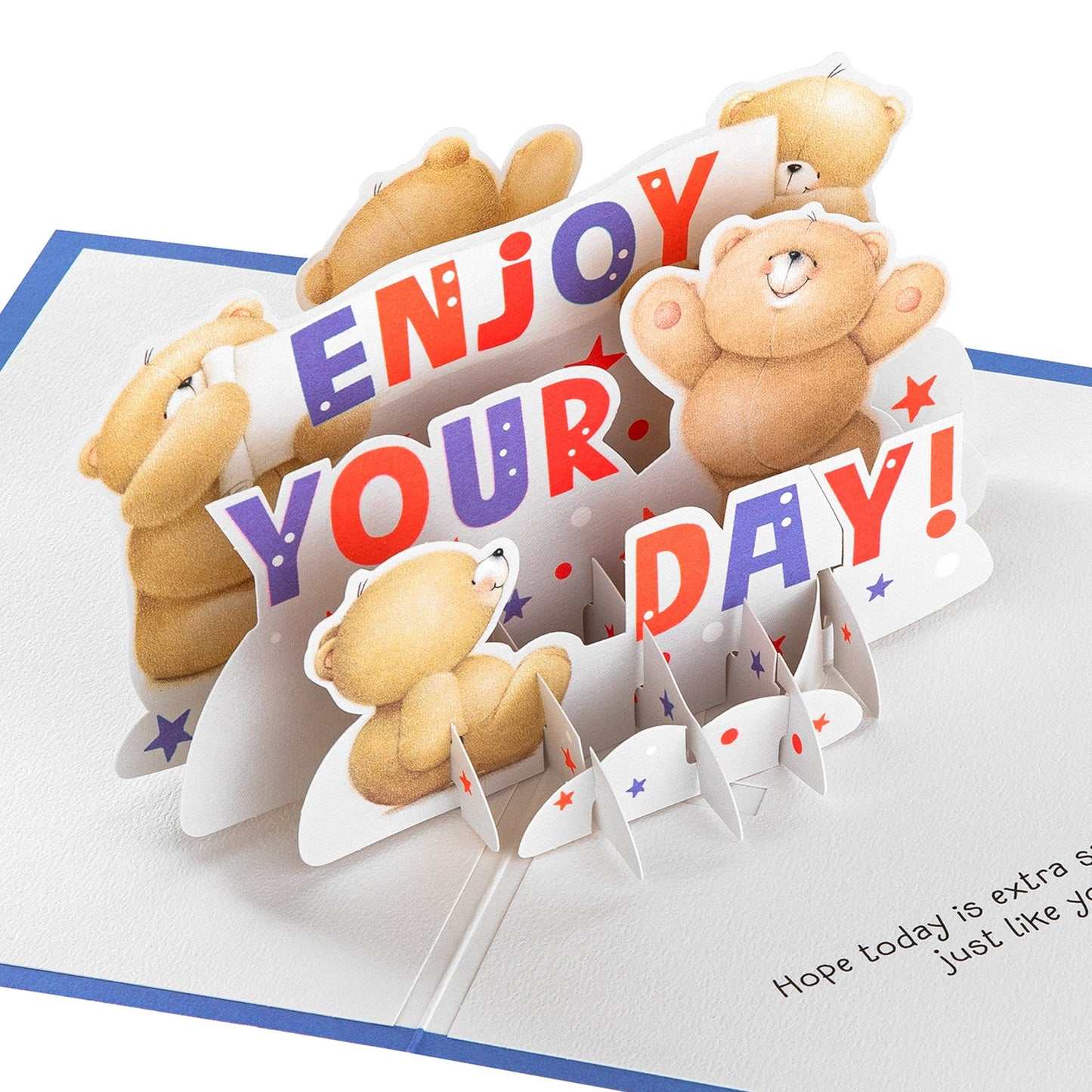 3D Pop-Up Forever Friends Celebration Greeting Card