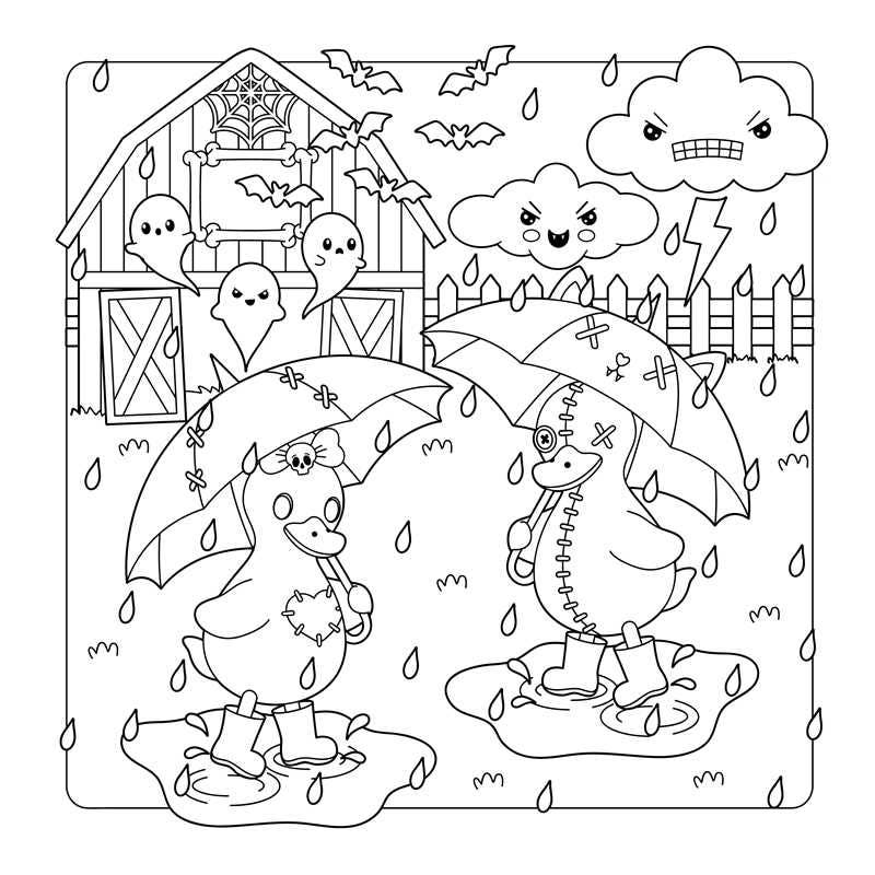 Creepy Cute Creatures Coloring Book by