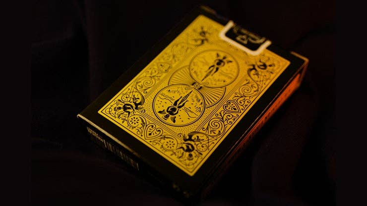 Bicycle Rider Back Reverse Cards Deck (Yellow & Black)