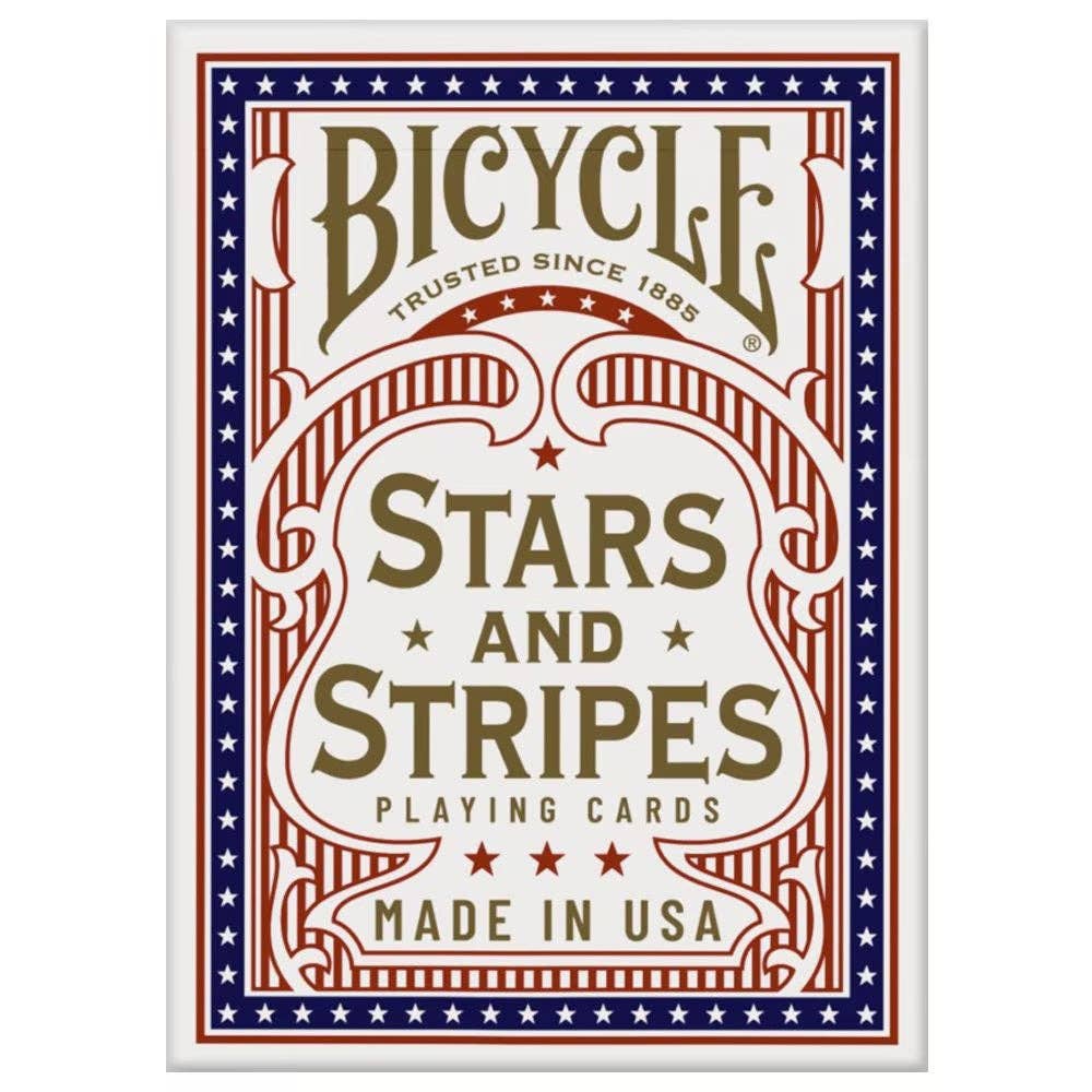 Stars and Stripes Playing Cards Bicycle