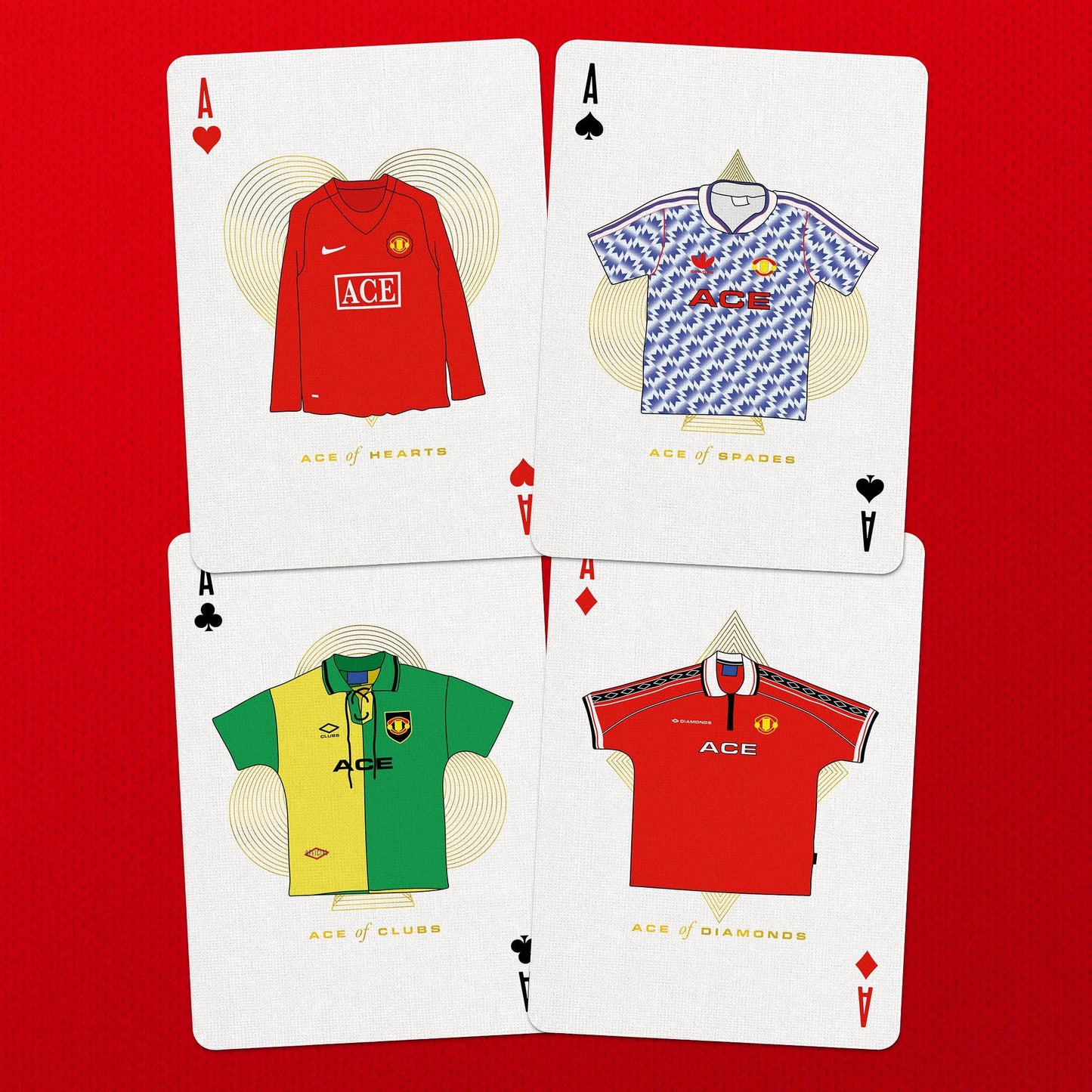 Manchester United Playing Cards