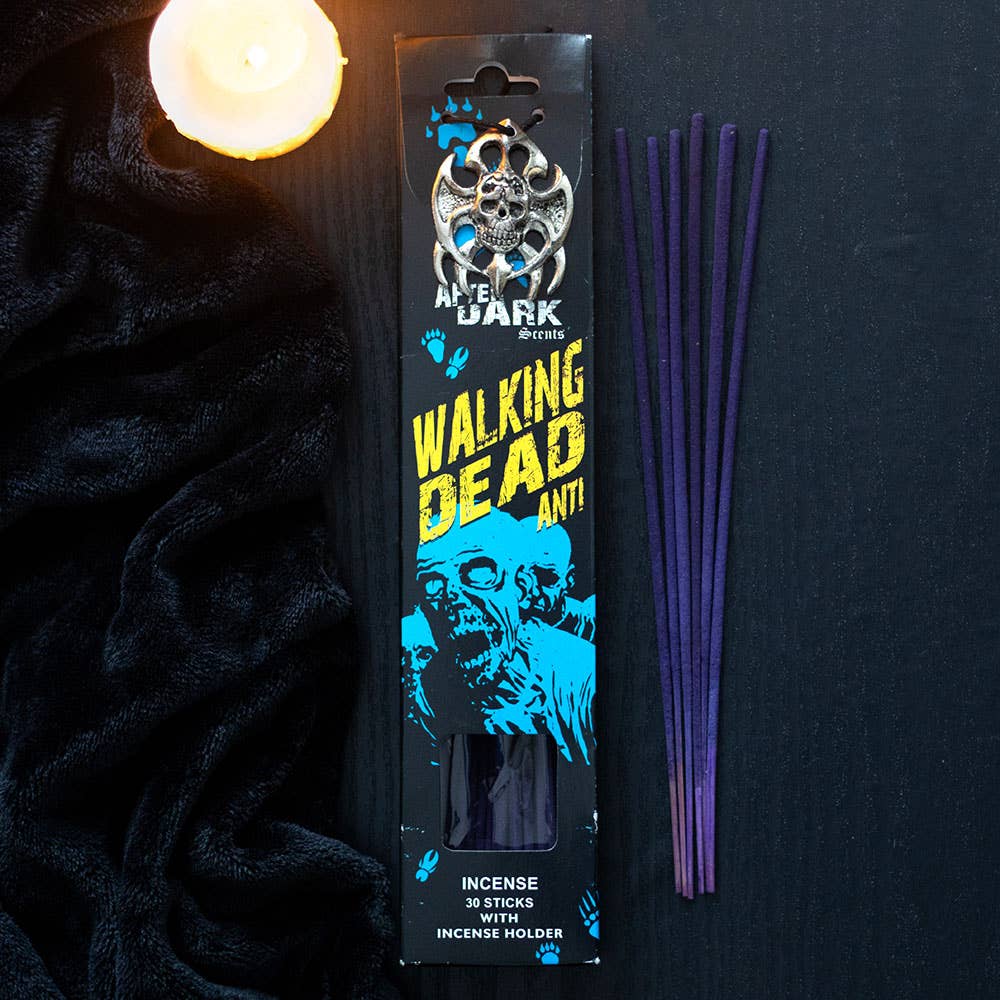 Walking Dead Anti Gothic Lavender Incense Sticks with Holder