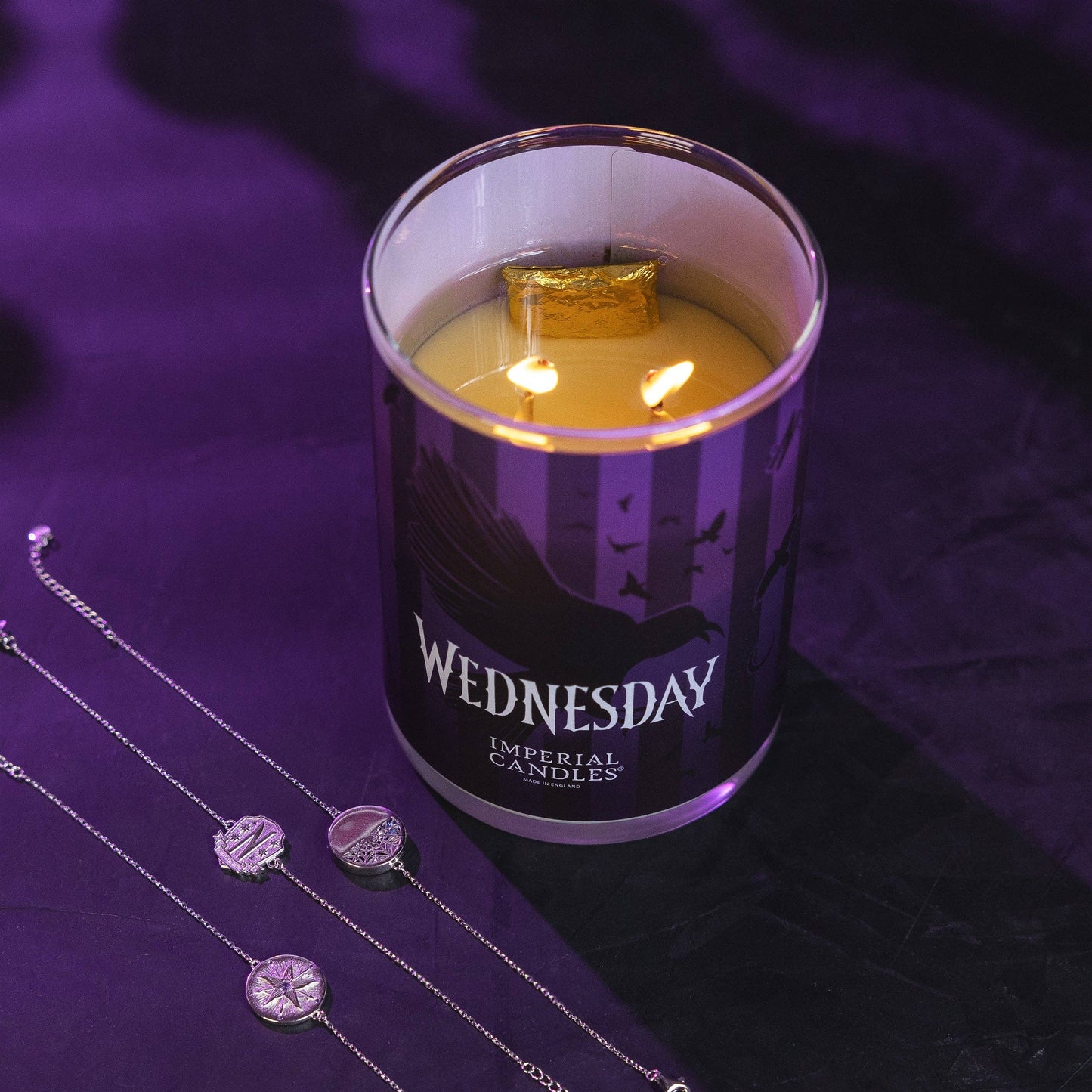 Nevermore Academy - Jewel Scented Candle - Wednesday