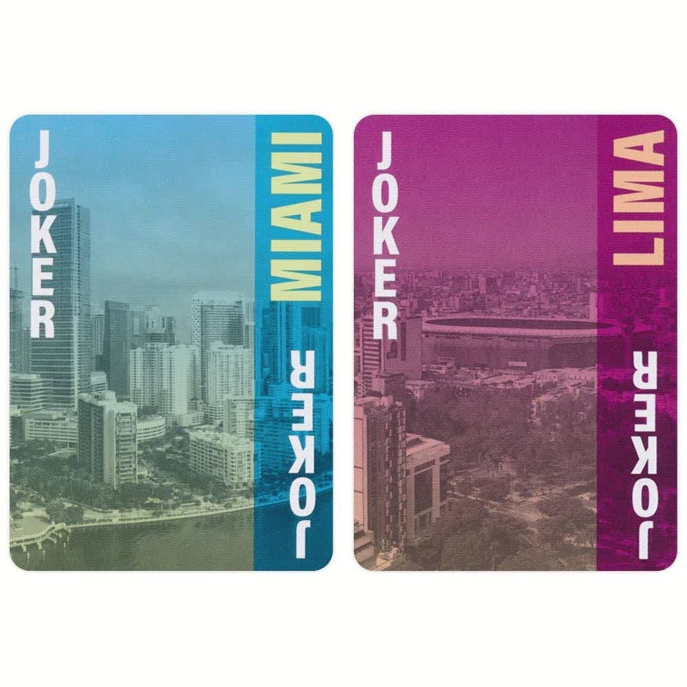 Cities of the World Playing Cards Deck Bicycle