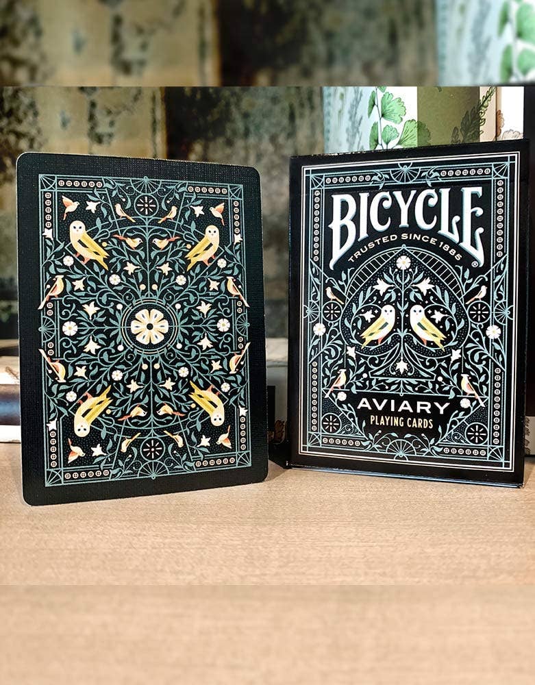Bicycle Aviary Cards