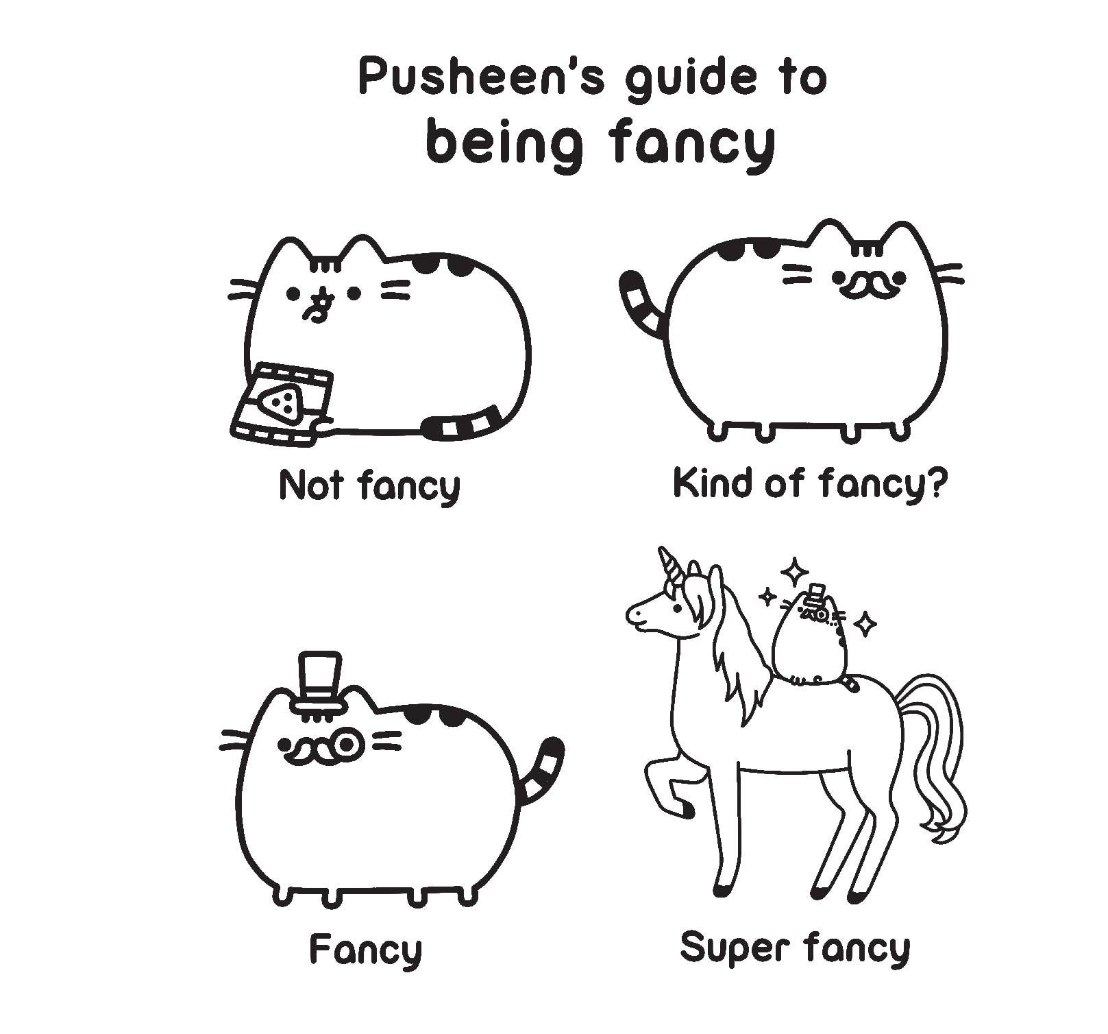 Pusheen Coloring Book
