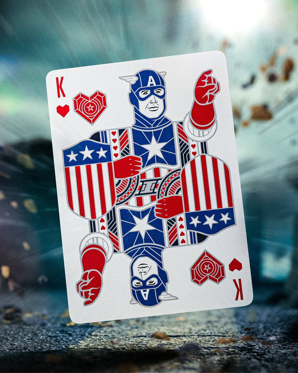 Captain America Playing Cards Theory11
