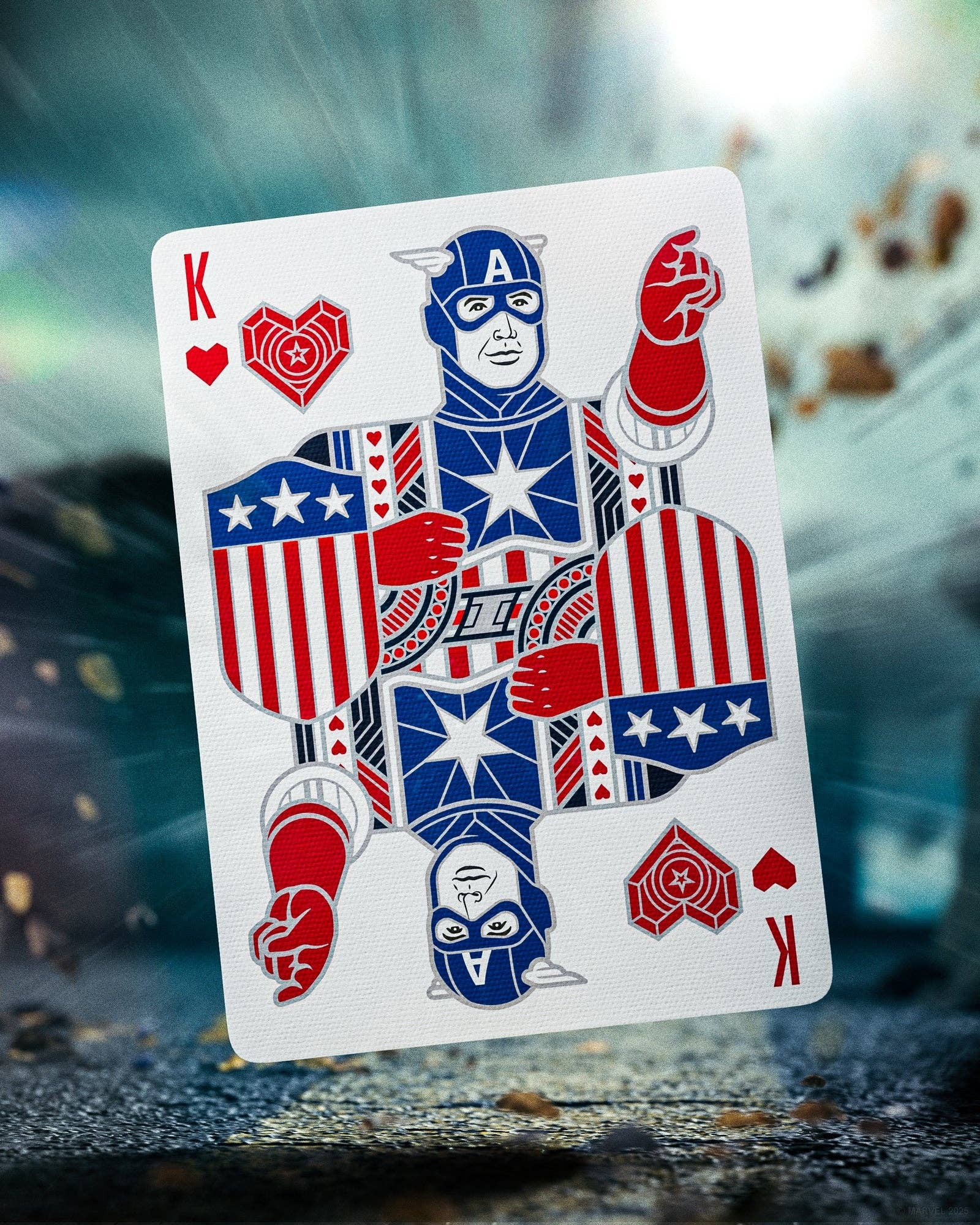 Captain America Playing Cards Theory11