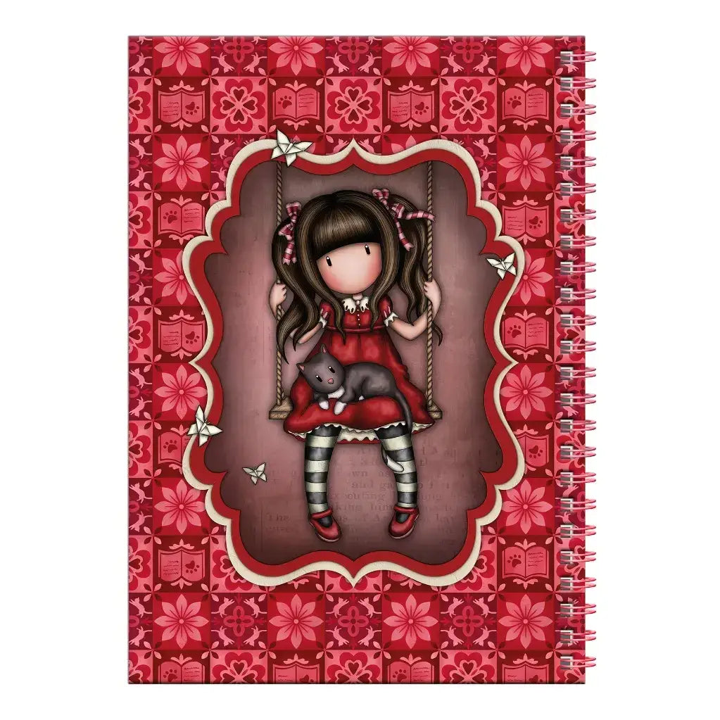 Gorjuss - Notebook with Stationery - Ruby