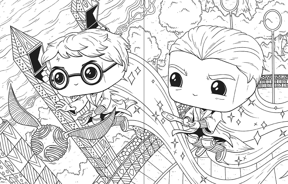 Official Funko Pop Coloring Book