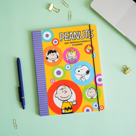 PEANUTS® 2027 Monthly/Weekly Planner Calendar