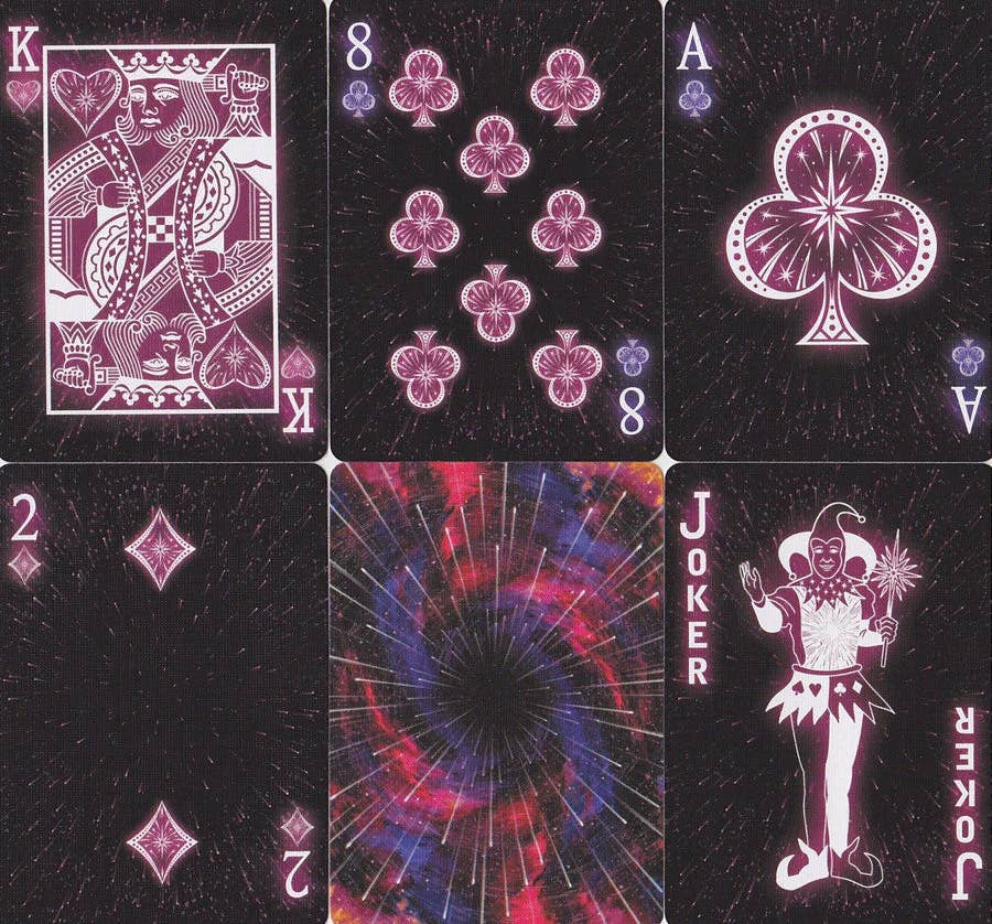 Bicycle Stargazer Falling Star Cards